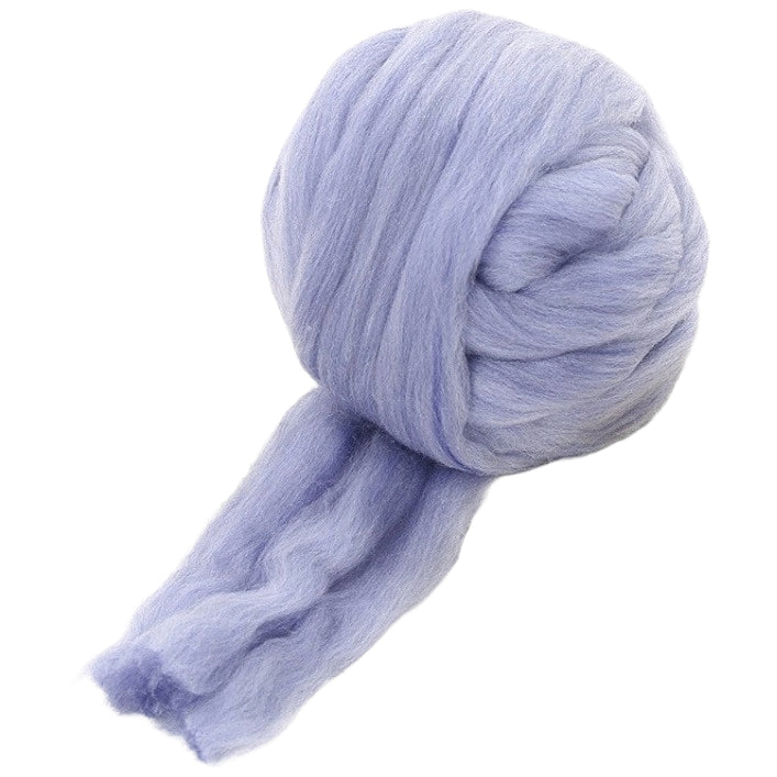 100g Wool Roving 8cm Thick Natural Fiber for Needle Felting Spinning Weaving and DIY Craft Projects