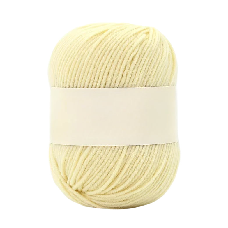 Worsted 100% Merino Wool Yarn for Hand Knitting & Crochet Projects, 50 Grams/1.76oz 131.23 Yards