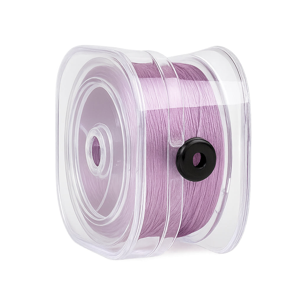Transparent Elastic Beading Cord 0.8mm x 90m for Bracelets, Jewelry Making, and DIY Crafts