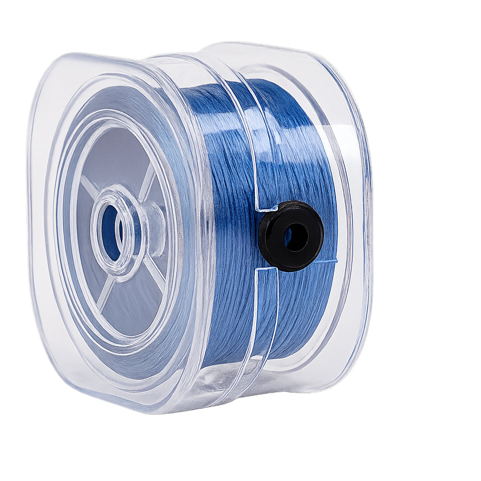 Transparent Elastic Beading Cord 0.8mm x 90m for Bracelets, Jewelry Making, and DIY Crafts