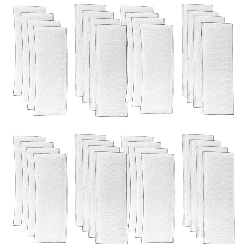 Heavy Duty Adhesive Hook and Loop Fastener Strips Double Sided Strong Backing for Home Office School