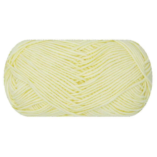 Soft Cotton Acrylic Yarn for Crochet and Knitting, 40 Grams/1.41oz 142 yards