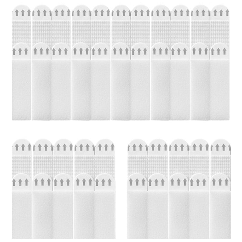 Large and Medium Picture Hanging Strips 10 lb and 15 lb Damage Free Wall Adhesive White