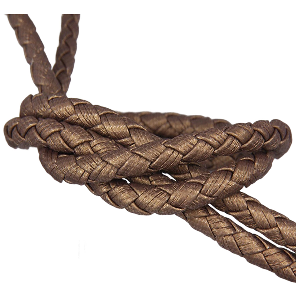 3mm x 10m Braided PU Leather Cord for Keychains, Jewelry Making, Bracelets, and Craft Projects