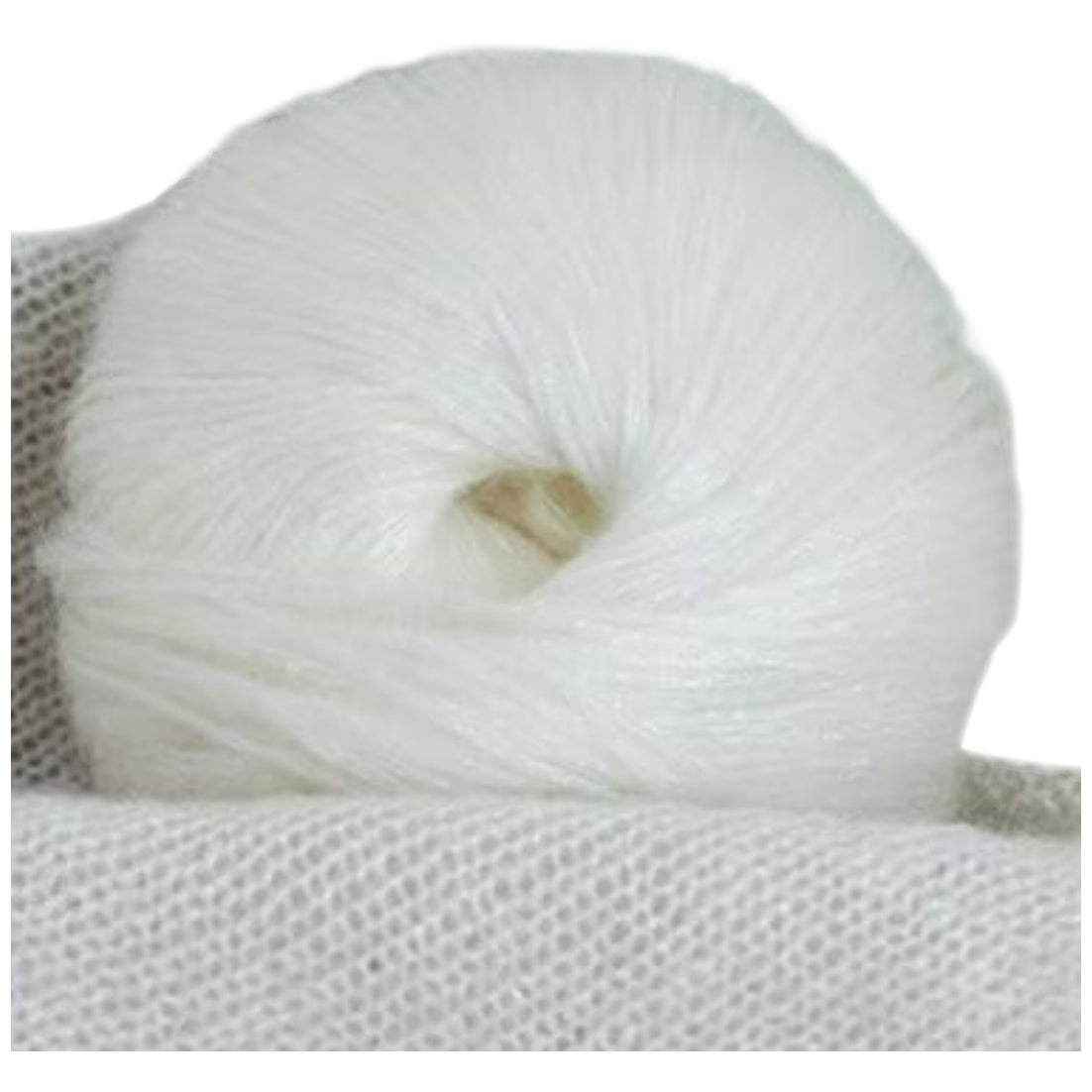 Glitter Knitting Yarn Sparkle Metallic Acrylic Wool for Crochet and Hand-Knitting, 25 Grams/0.85oz 109 Yards