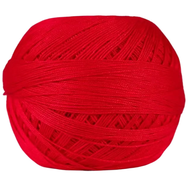 Mercerized Cotton Lace Yarn – Smooth, Shiny Cotton Yarn for Crochet and Hand Knitting, 50 Grams/1.76oz 317 Yards