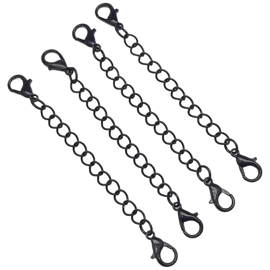 Necklace Extenders Chains with Lobster Clasps for Necklaces Bracelets Anklets Jewelry Making