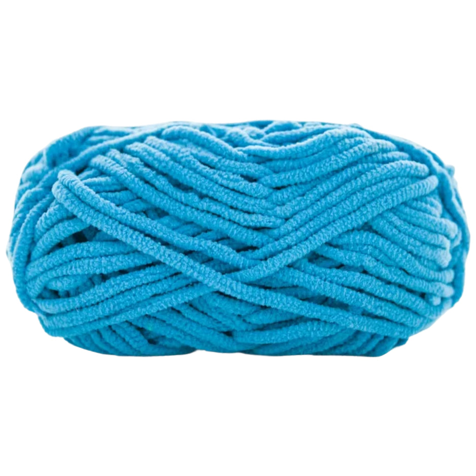Soft Velvet Chenille Yarn for Crocheting, 100g/3.53oz, 74.3 Yards, Baby Blanket Yarn