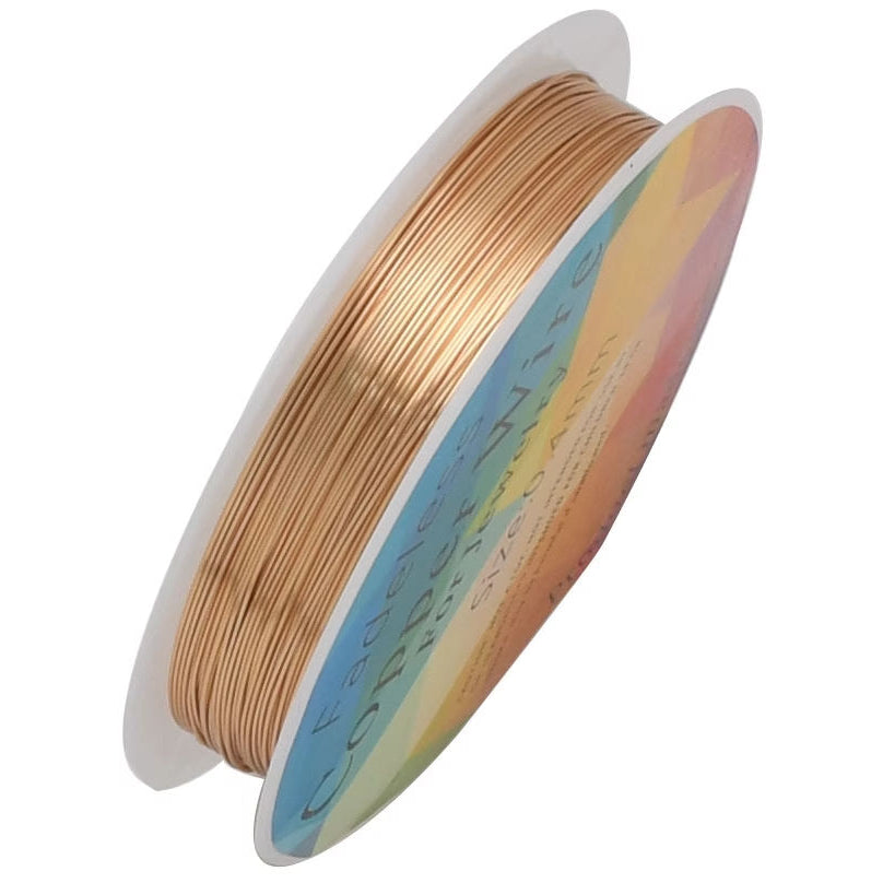 20 Gauge Tarnish Resistant Copper Jewelry Wire 28 Yards for Beading and Craft Making