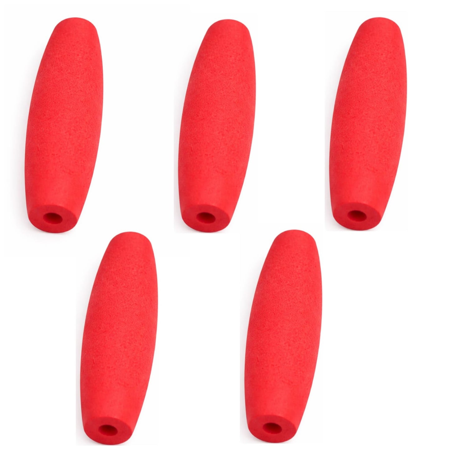 Ergonomic Crochet Hook Grip Set Multi Size Handle Attachments for 2 mm to 10 mm Hooks, Pack of 5