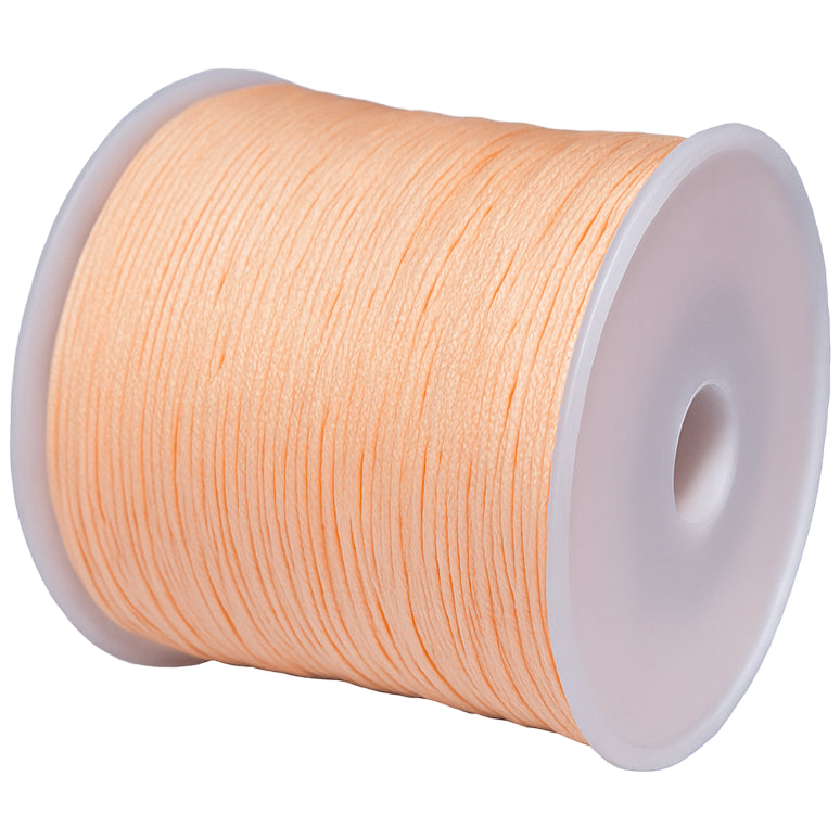 1mm Cotton Waxed Cord 175 Yards String for Jewelry Making, Beading, and Bracelets