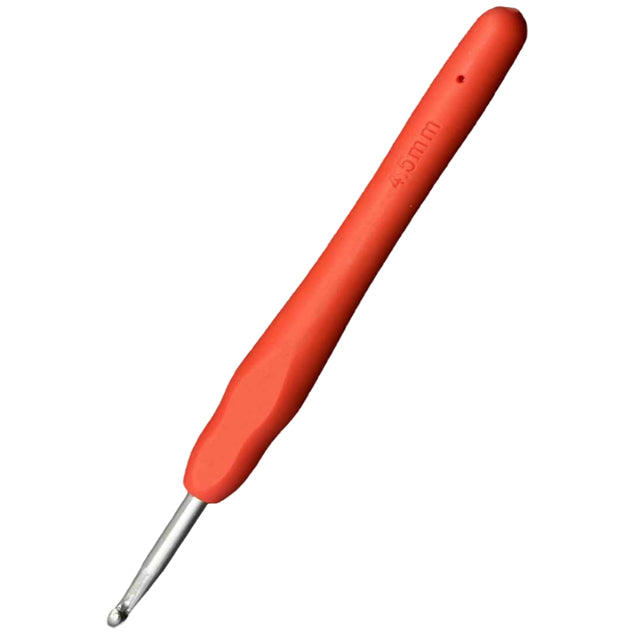 Ergonomic Crochet Hook with Soft Handles for Beginners and Experienced Knitting or Crochet Users