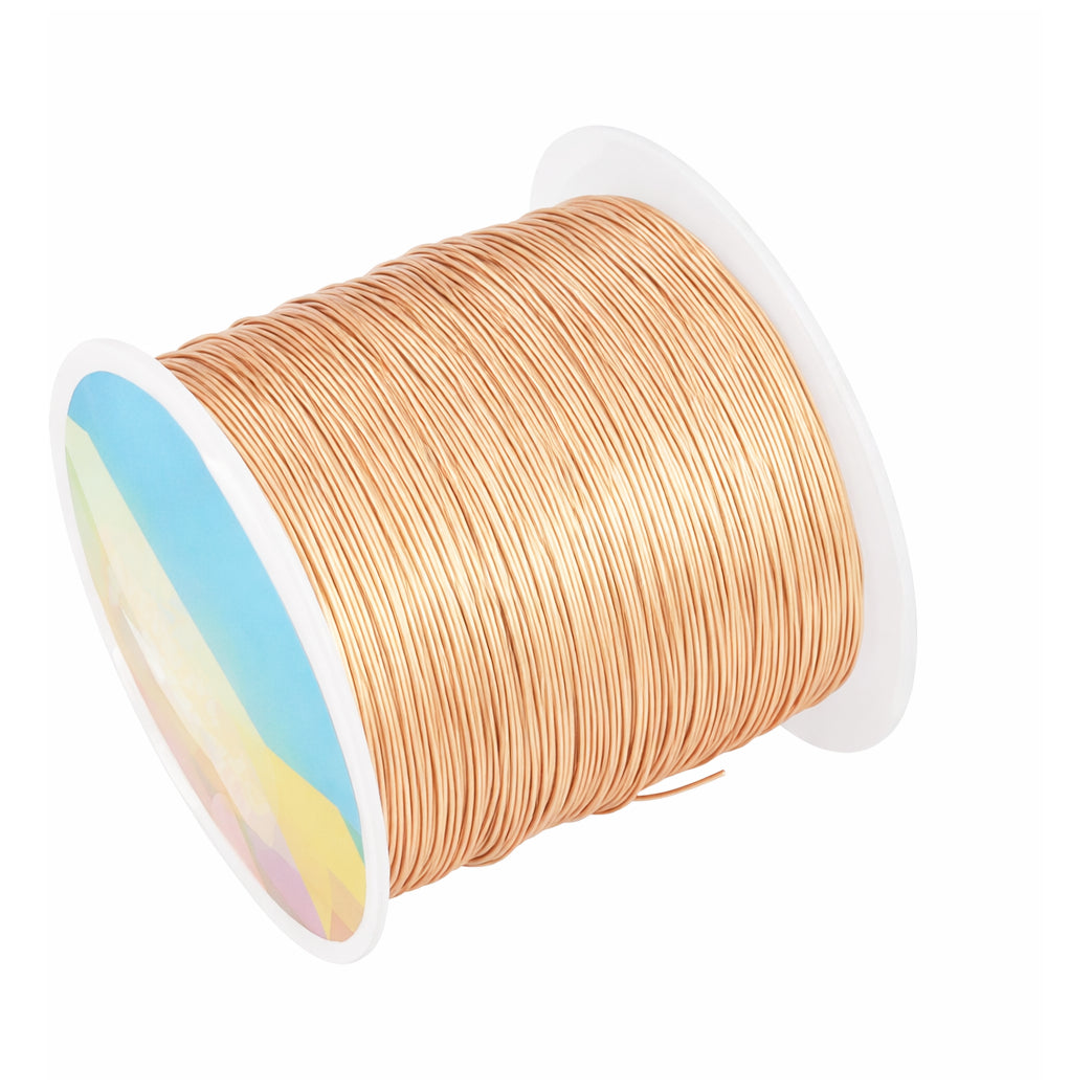 Copper Wire 328 Feet Tarnish Resistant Jewelry Wire for Beading Wrapping and DIY Crafts