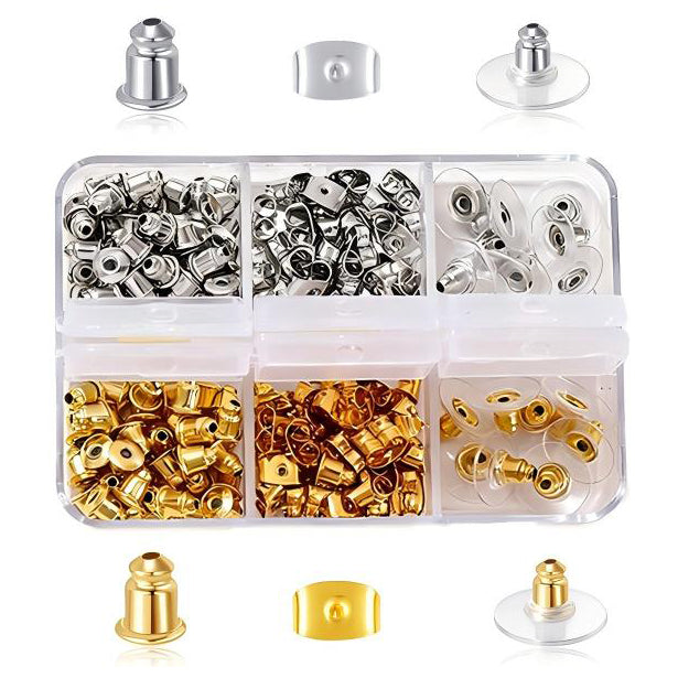 Silicone Earring Backs for Studs and Heavy Earrings Hypoallergenic Replacement Stoppers