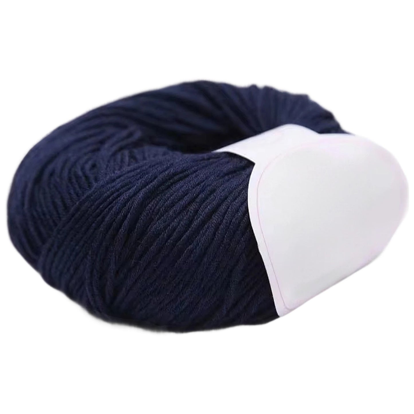 Pure Cotton Yarn 10 Strand Medium 3.5mm for Baby Crochet and Children Craft Projects, 50 Grams/1.76oz 153.11 Yards