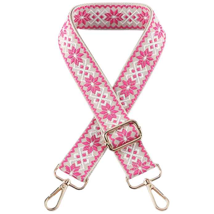Adjustable 11-Inch Wide Stripe Purse Strap Replacement for Crossbody Handbags and Shoulder Bags