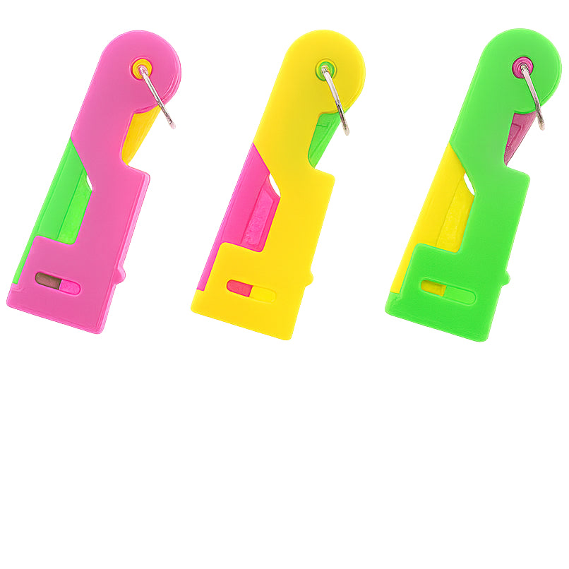 Automatic Needle Threader for Hand Sewing, Embroidery, and Cross Stitch Craft, Pack of 3