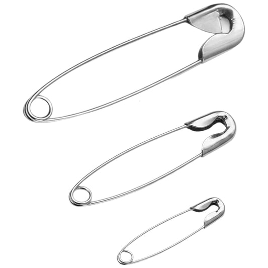 Bulk Heavy Duty Safety Pins Small and Large for Sewing Crafts and Everyday Use
