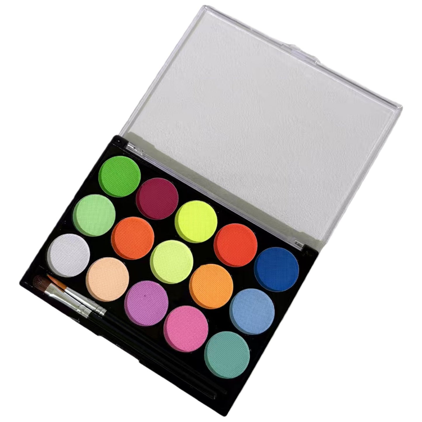 Water Activated Face and Body Paint Palette Plant Based Hypoallergenic SFX Makeup Kit for Halloween Cosplay Stage