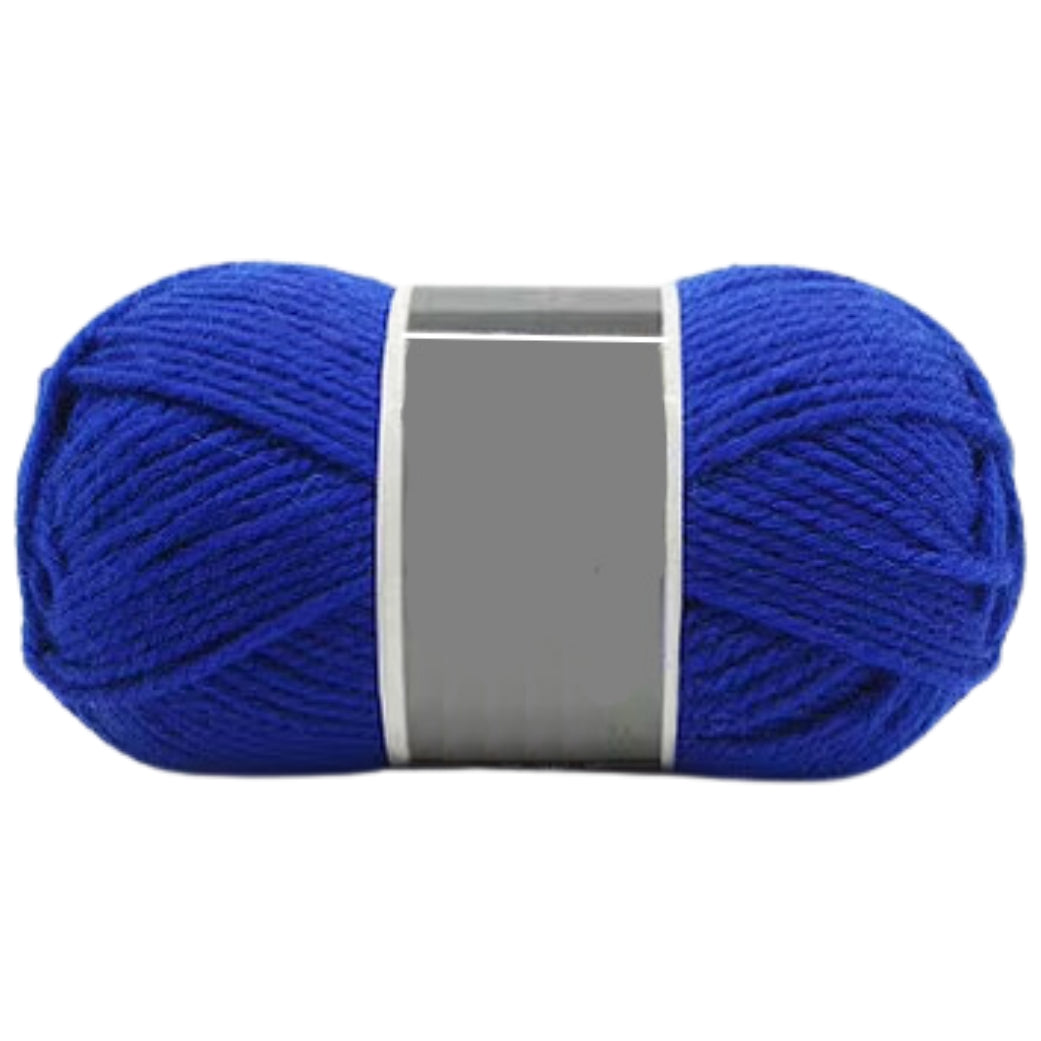 Bulky Merino Wool and Acrylic Blended Knitting Yarn for Craft Projects, 100 Grams/3.53oz 120 Yards