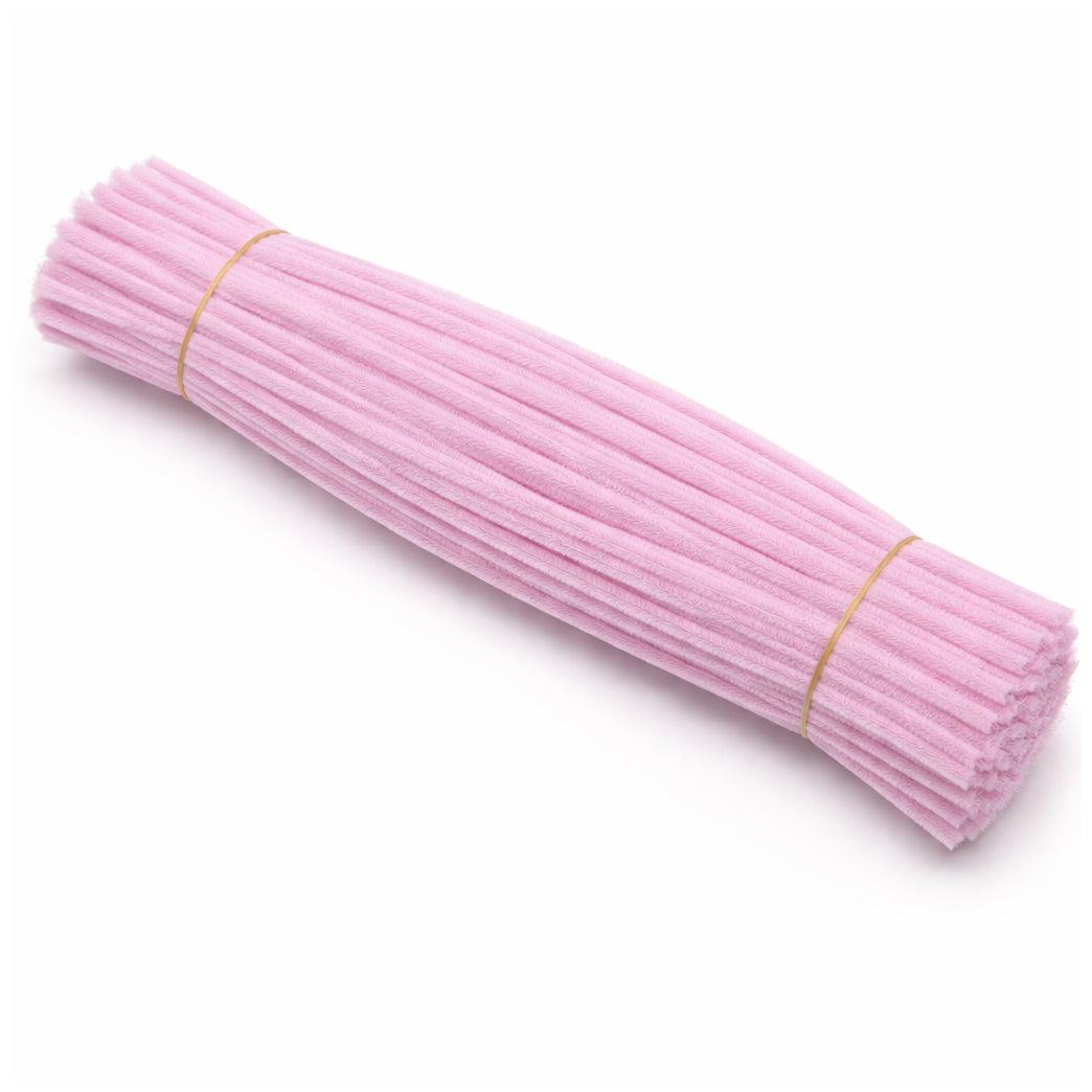 12 Inch Chenille Stem Pipe Cleaners 6 to 7 mm Thick for DIY Crafts and Decorations