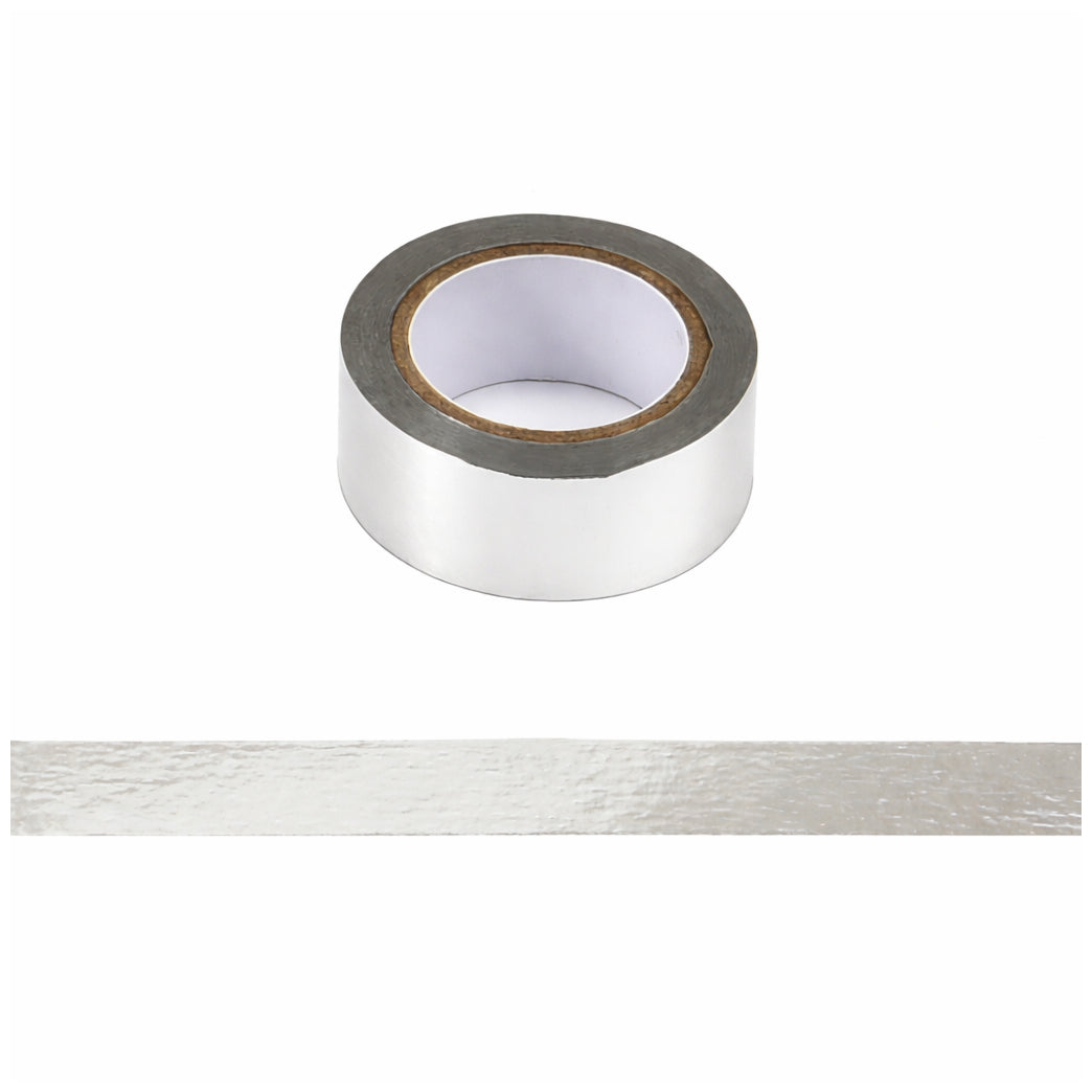 Foil Washi Tape 15mm x 5m Decorative Masking Tape for DIY Crafts Wall Decor and Gift Wrapping