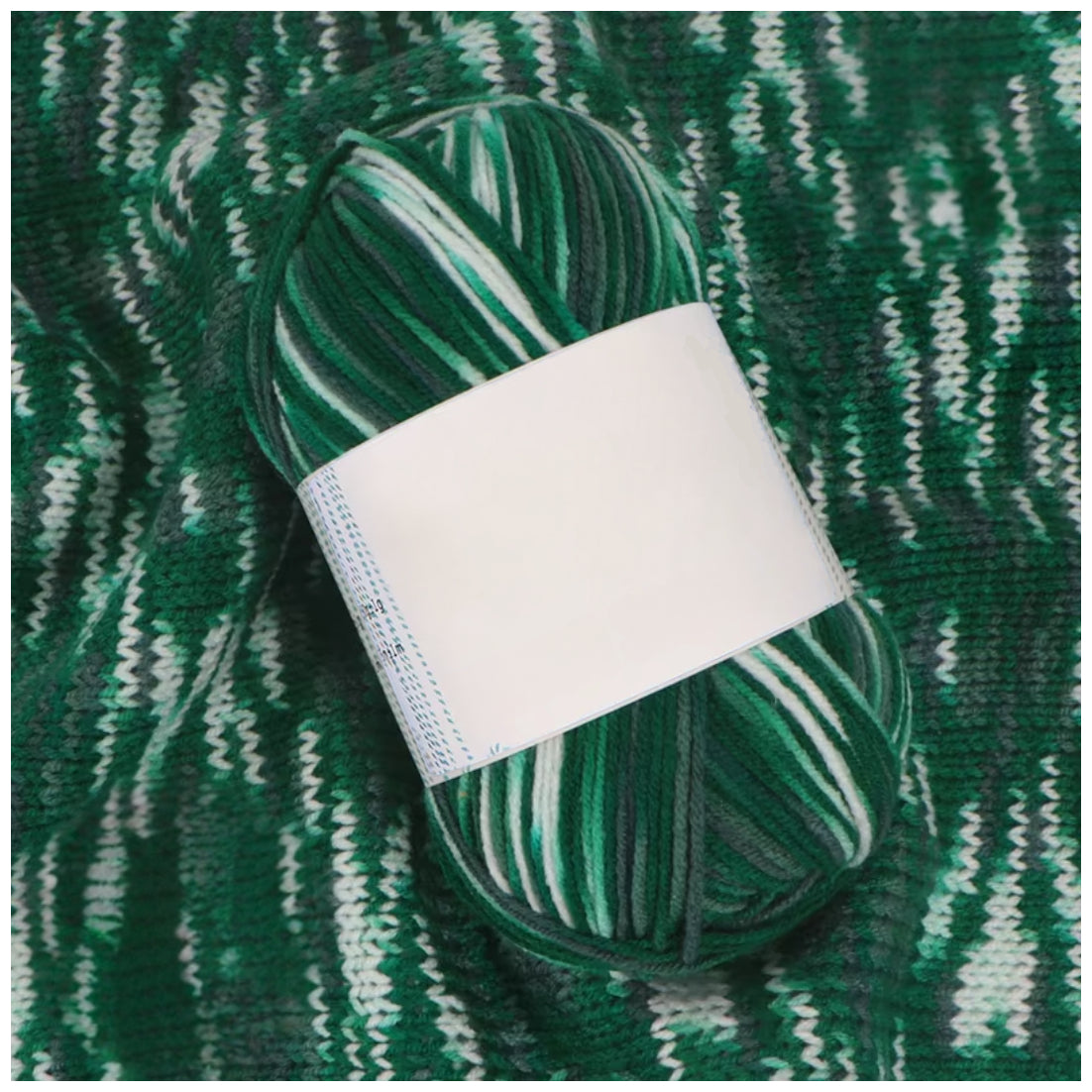 Soft Acrylic Variegated Baby Yarn – Fingering Weight for Knitting & Crochet, 50g/1.76oz 191 yards