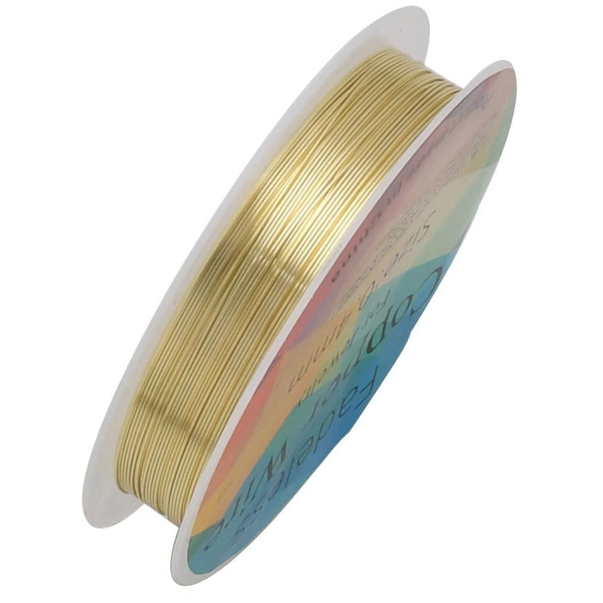 20 Gauge Tarnish Resistant Copper Jewelry Wire 28 Yards for Beading and Craft Making
