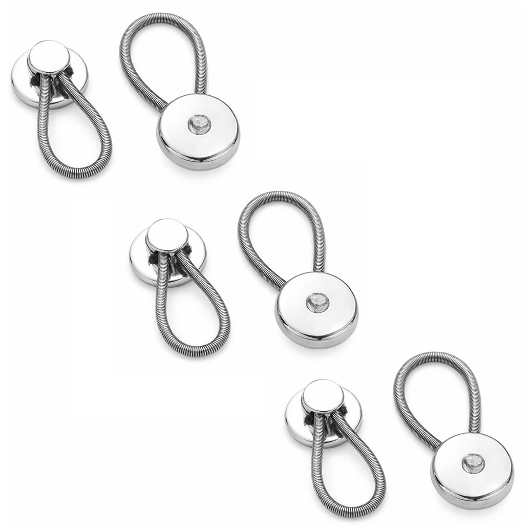 Collar Extenders for Men Dress Shirts 1/2 Size Expansion, Pack of 6