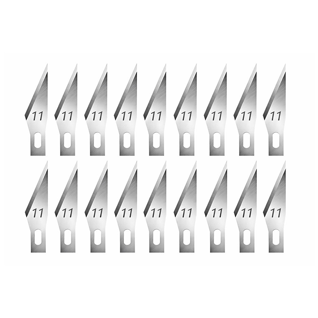 No. 11 Precision Craft Knife Replacement Blades for Art, Scrapbooking, Cutting, and Detailed Hobby Work