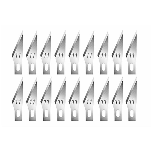 No. 11 Precision Craft Knife Replacement Blades for Art, Scrapbooking, Cutting, and Detailed Hobby Work