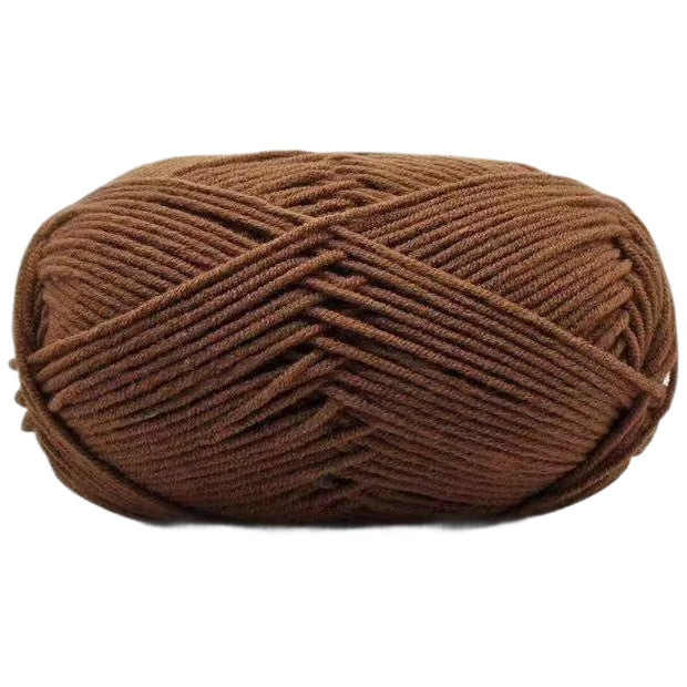 4-Ply Acrylic Yarn 50g/1.76oz 142 Yards, Tight Twist for Knitting and Crochet Projects