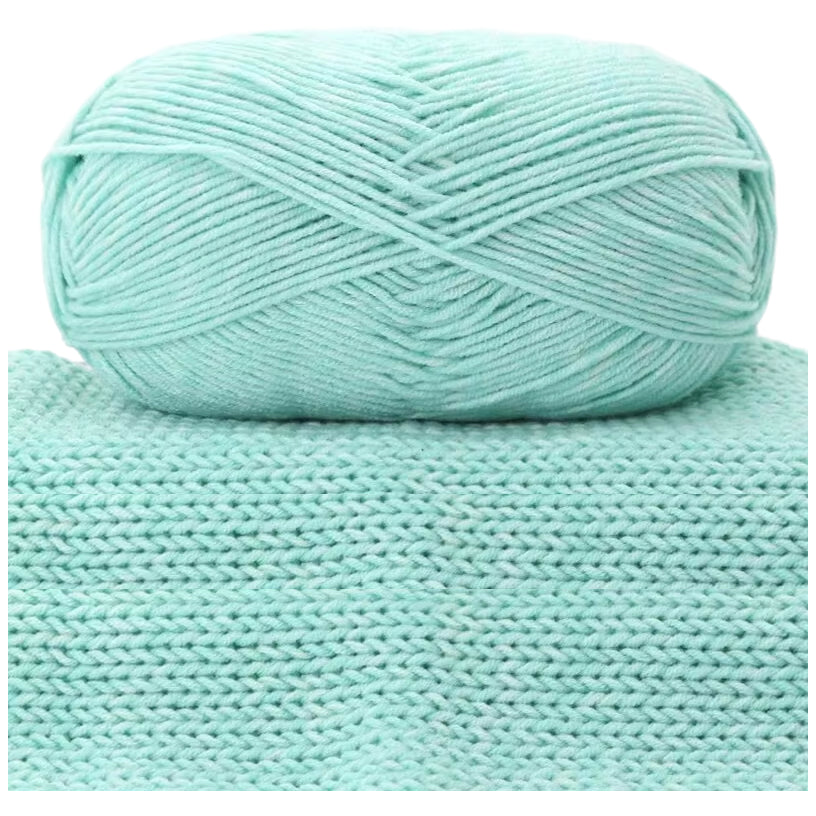 Stonewash Jeans Yarn, Soft Craft Yarn for Knitting and Crocheting, 100 Grams/3.53oz 262.47 Yards