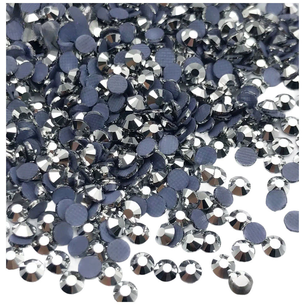 Shiny Hotfix Flatback Glass Rhinestones for Nail Art, Clothing, Crafts, DIY Crystal Decorations
