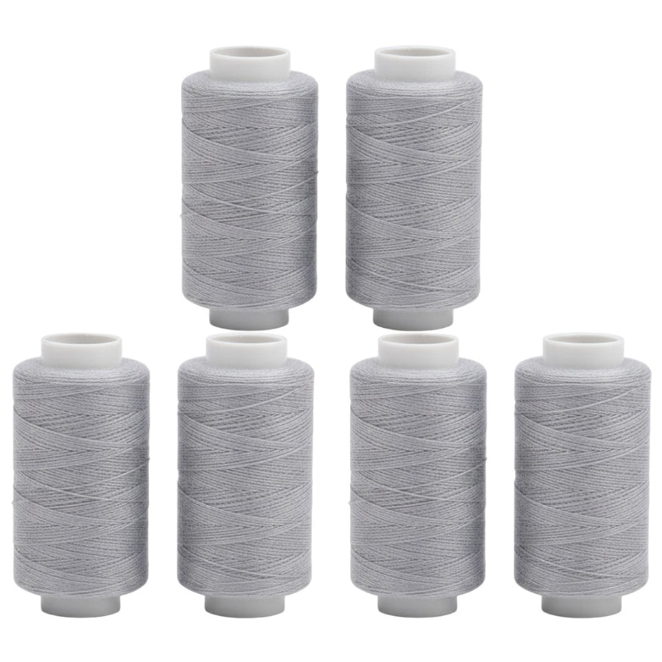 All Purpose Sewing Thread 400 Yards per Spool for Hand and Machine Sewing, Pack of 6