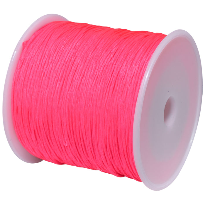 1mm Cotton Waxed Cord 175 Yards String for Jewelry Making, Beading, and Bracelets