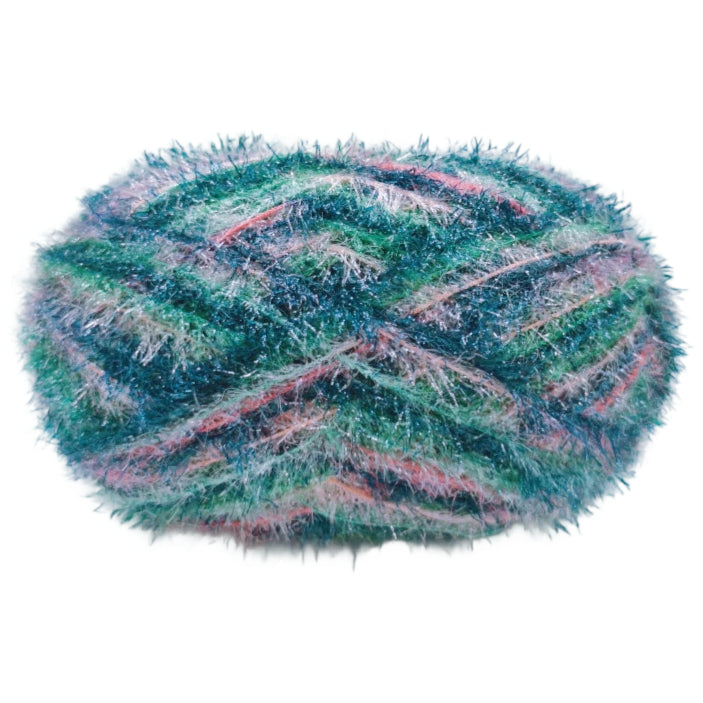 Sparkling Scrubby Yarn for Dishcloths 50g/1.76oz 109 Yards, Durable Polyester Yarn for Crocheting
