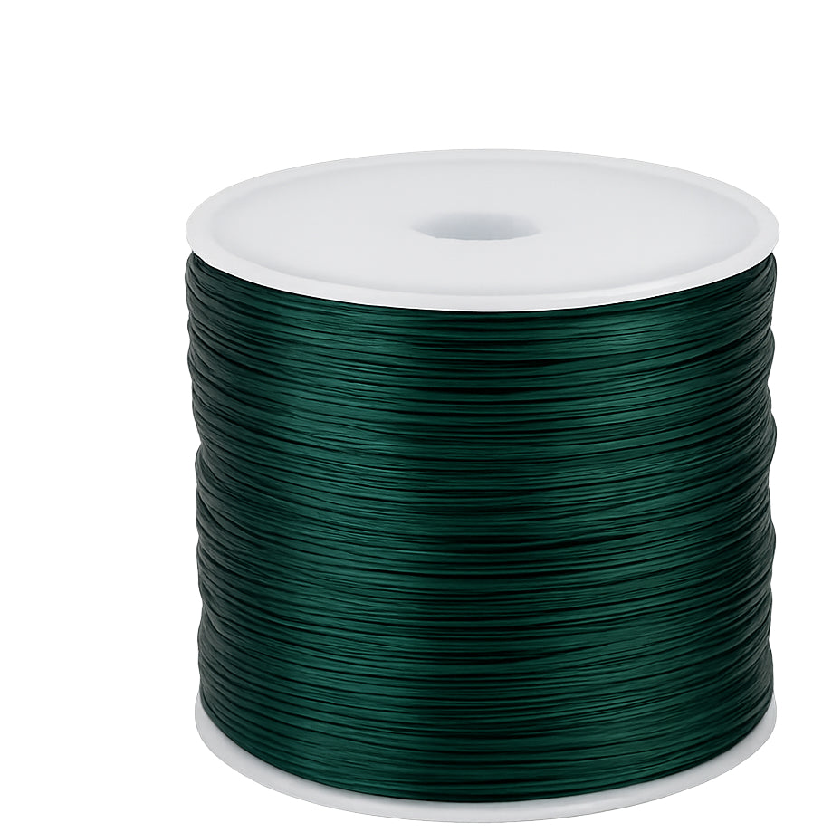 0.8mm Clear Crystal Elastic Beading Cord 197ft Stretch String for Bracelets and Jewelry Making