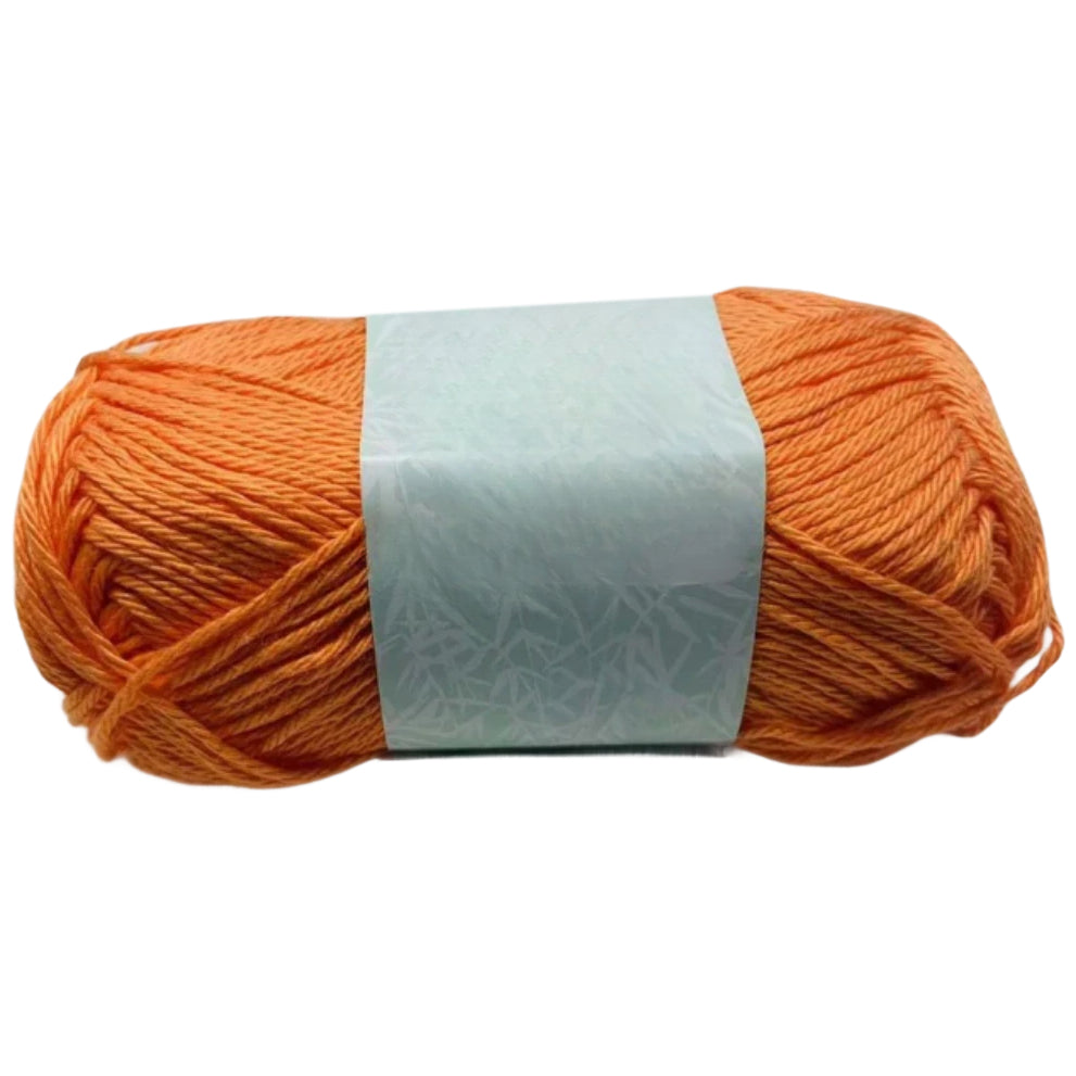 Soft Bamboo Cotton Blend Knitting Yarn for Handmade Crafts, 50 Grams/1.76oz 120.30 Yards