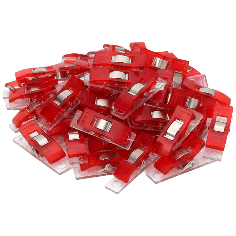 Assorted Sewing Clips for Fabric Quilting Craft Binding Clips for DIY Patchwork and Sewing Projects, Pack of 100