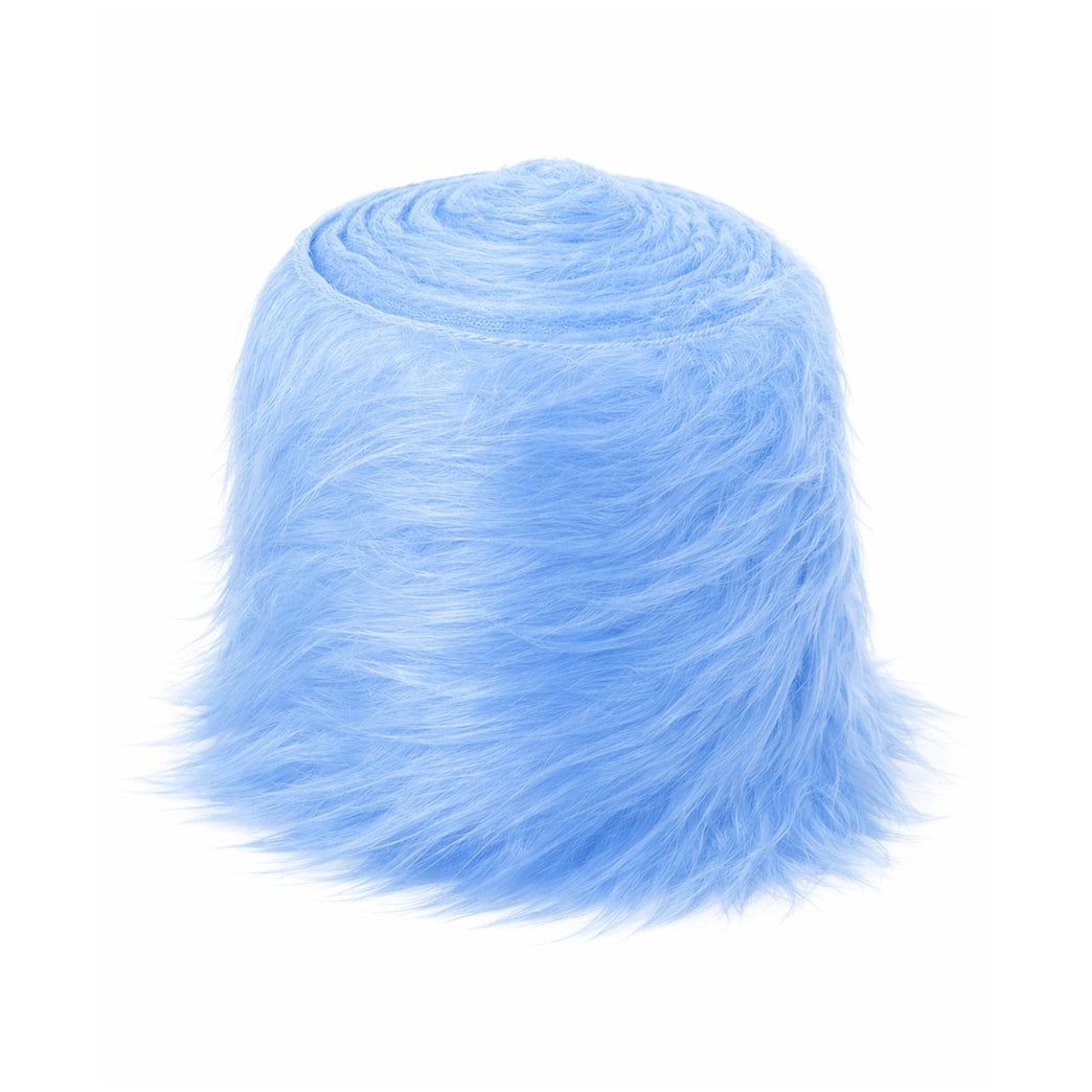 60 Inch Faux Fur Fabric Precut Strips Fluffy Craft Fur for Gnome Beards and Costumes