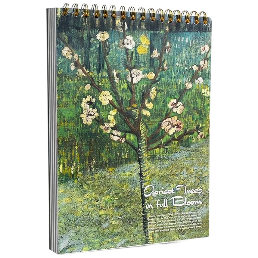 Spiral Sketchbook 8.26 x 11.42 Inch 60 Sheets 100gsm Drawing Pad Hard Cover for Kids Art Supplies