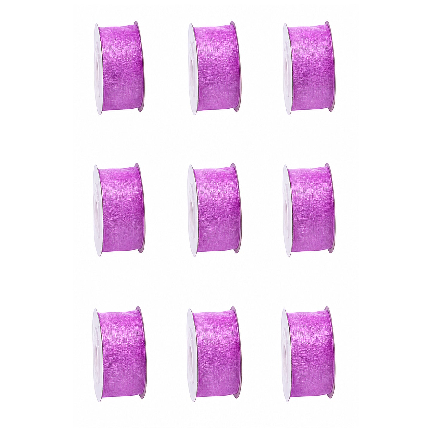 Ribbon Set for Gift Wrapping Weddings Crafts Bows and DIY Decorations, Pack of 9