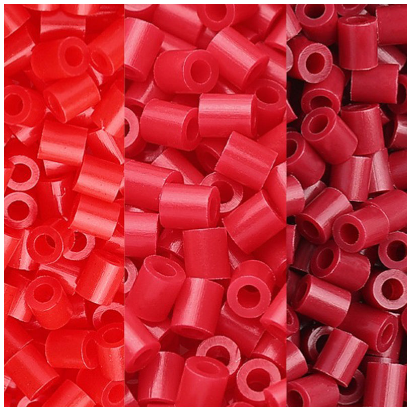 2.6mm Fuse Bead Set 3 Color Pack for Pegboards and Perler Crafts, Pack of 1000