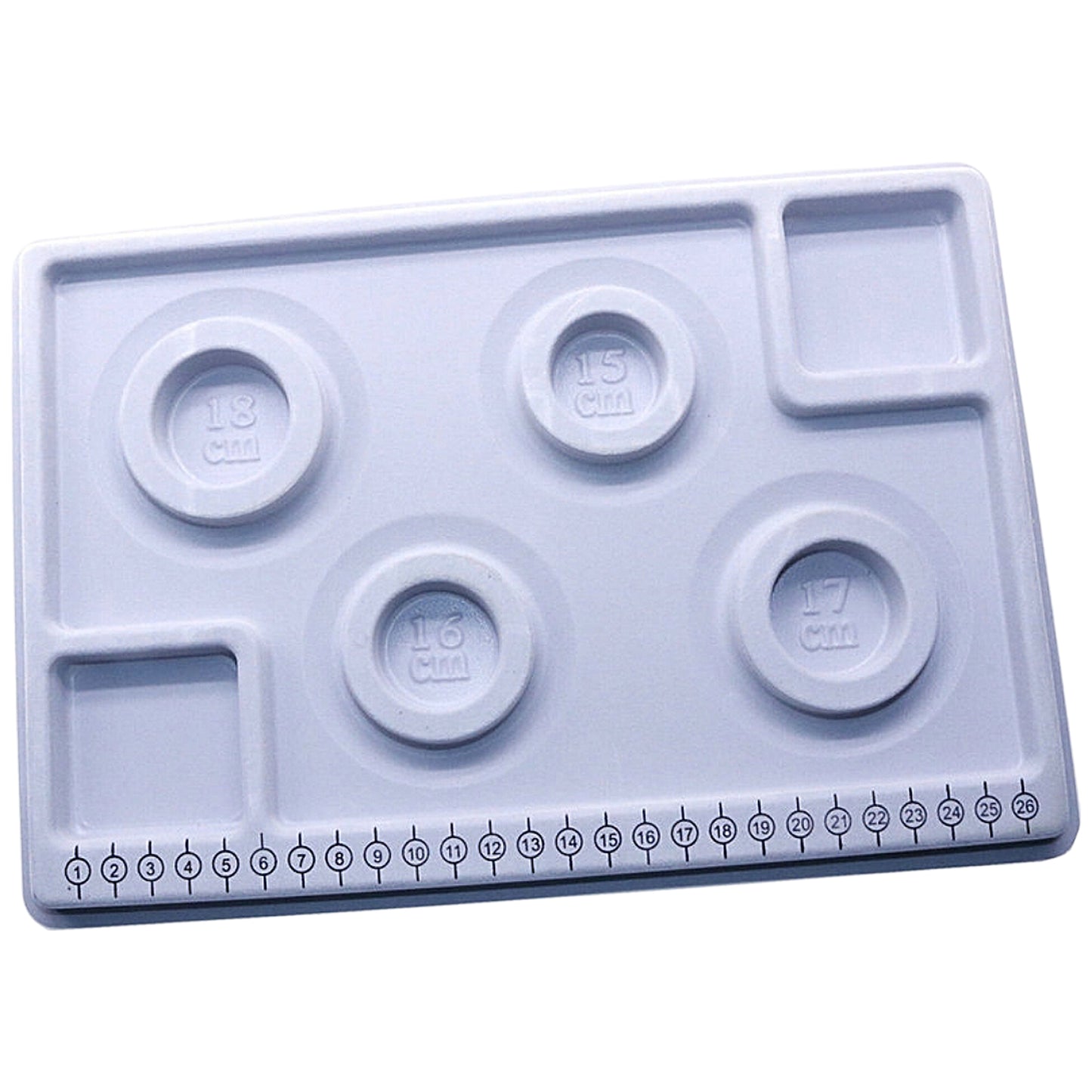 Bead Design Board for Bracelets, Necklaces, Jewelry Making, Beading Layout, Measuring and DIY Craft Projects