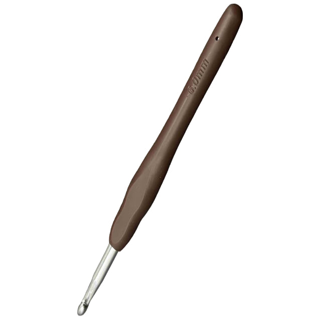 Ergonomic Crochet Hook with Soft Handles for Beginners and Experienced Knitting or Crochet Users