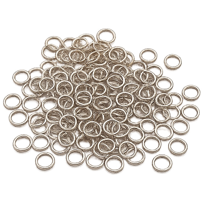 Open Jump Rings for Jewelry Making Earrings and Keychains for Crafts Repair Supplies, Pack of 300