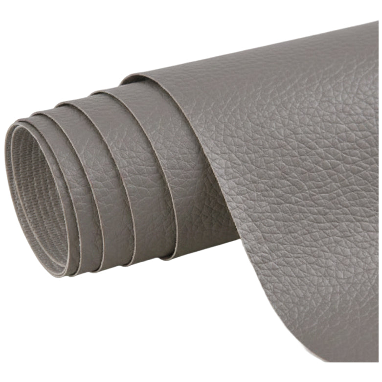 Waterproof Faux Leather Vinyl Fabric Sheets 0.6mm Thick UV Resistant Upholstery Material for DIY Repair Crafts