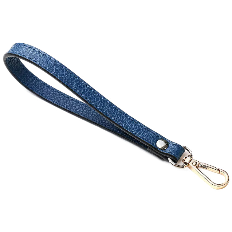 PU Leather Wristlet Strap with Metal Clasp, Replacement Hand Strap for Wallets, Purses, Clutches, and Keys