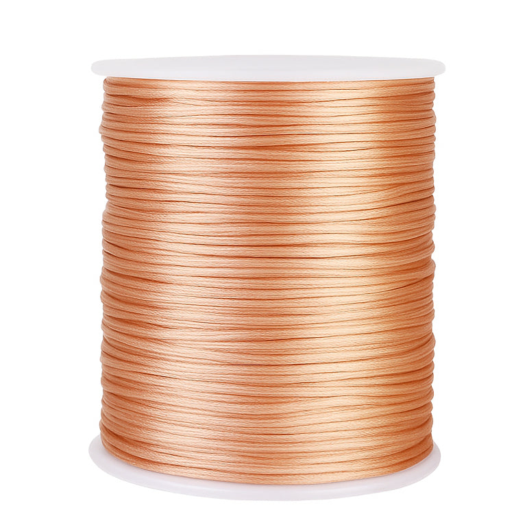 1.5mm Nylon Cord 110 Yards Strong Braided Beading Thread for Jewelry, Crafts, and Macrame